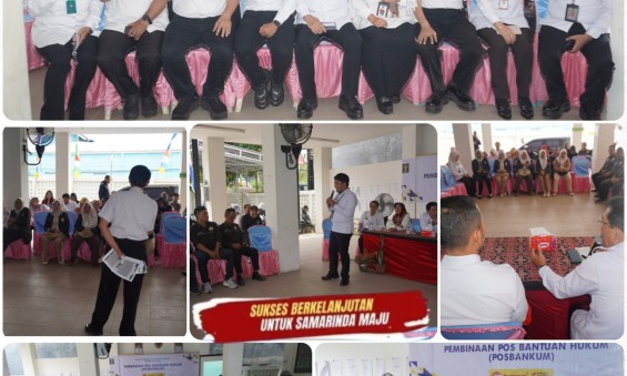 Kemenkum RI Kanwil Kalimantan Timur Gelar Penyuluhan Hukum di Kelurahan Temindung Permai